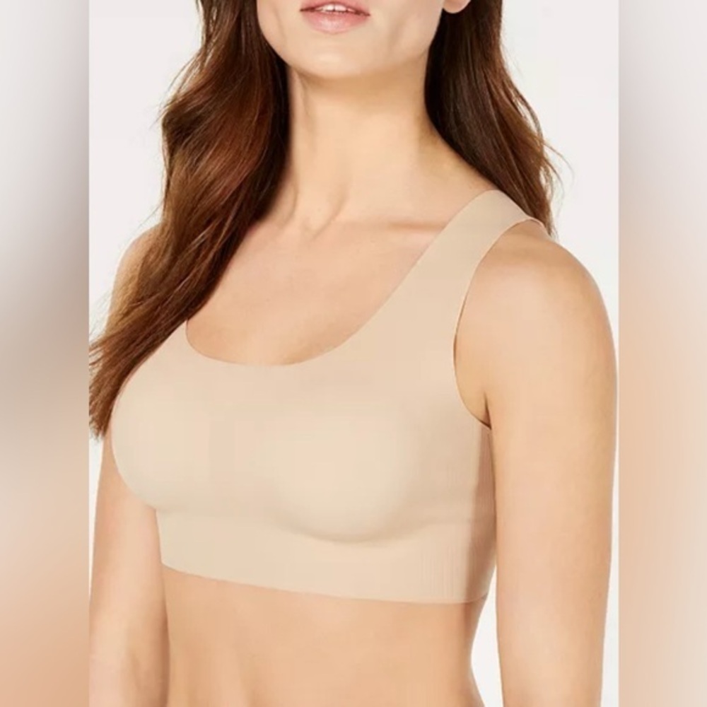 Bali Beige Comfort Revolution Shaping Wireless Bra NWOT L (38B-40DD) #2251